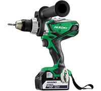 HiKOKI DS18DSDL - Trapano avvitatore 18 V con 2 batterie al litio da 5 Ah
