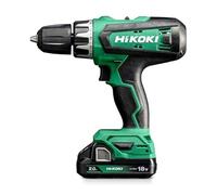 Hikoki DV18DFWQZ Trapano combinato a batteria al litio, 2 caricabatterie, 18 V, 50 Nm
