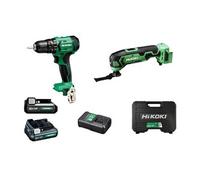 HIKOKI KC12HKCV Kit composto da Trapano Avvitatore con percussione ed Utensile m