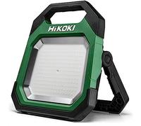 HIKOKI LED Baustellenstrahler, UB18DD (im Karton) mit Anschlusskabel (230V), 18V / 240V, Grün Schwarz