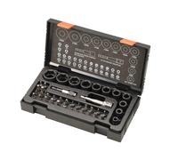 HiKOKI Metrico 1.3cm Drive a Impatto Esagonale Presa & Set di Punte 41 Pezzi