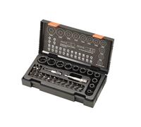 HiKOKI Metrico 1.3cm Drive Urto Esagonale Presa & Set di Punte 41 Pezzi