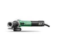 HiKOKI Smerigliatrice angolare - 1320W, 125mm, Brushless, velocità variabile, arresto anti-contraccolpo, avvio morbido, elettronica costante, protezione senza attrezzi, impugnatura sottile
