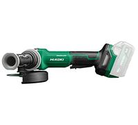 HIKOKI Smerigliatrice angolare a batteria G1813DFW4Z (Basic) (18 V, 8000 min-1 giri/min, diametro disco: 125 mm, brushless, con modalità AT, blocco mandrino (senza batteria, caricatore e valigetta di trasporto) in cartone