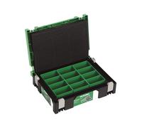 Hikoki 402538 Cassetta degli attrezzi Nero, Verde Cassetta degli attrezzi