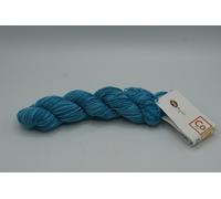 HiKoo Cobasi Filato Colore 968 Curacao Tonale Cotone Bambù Seta Misto 50g 220yd