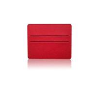 HIKOO DAILY Cartone animato coniglio porta passaporto multifunzione in pelle PU custodia per passaporto multicolore leggero borsa per documenti da viaggio, Rosso, Taglia unica