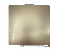 HIKUDIY Piastra di stampa PEI migliorata spessore 0,77 mm con codice QR, 257 × 257 mm Piastra di stampa in acciaio per molle strutturata su entrambi i lati per Bambu Lab P2S/X1/X1C/X1E/P1P/P1S/A1