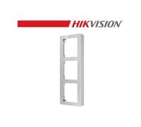 Hikvision Staffa di montaggio DS-KD-ACW3/S per 3 moduli videocitofono
