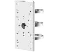DS-1275ZJ-SUS ADATTATORE DA PALO HIKVISION IN ALLUMINIO BIANCO - DS-1275ZJ-SUS