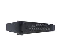 Hikvision Audio DS-QAE0A120G1-VB6.Amplificatore a 6 zone analogico 120W,sorgente Bluetooth,USB,MIC