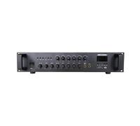 Hikvision Audio DS-QAE0A240G1-VB6.Amplificatore a 6 zone analogico 240W,sorgente Bluetooth,USB,MIC