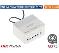 Hikvision AX Pro DS-PM1-O1L-WE.Modulo rele per comando domotico 7-24 V 200mA