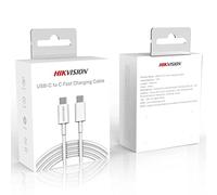 Hikvision Cavo USB-C,Type-C M, M 1,0M HS-HUB-CBC2C Ricarica Rapida 3A, 60W Bianco