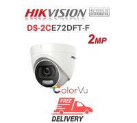 Hikvision ColorVu 4in1 1080P 2MP 20m Torretta Dome 2.8mm DS-2CE72DFT-F, intru...