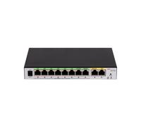 Hikvision Router Gigabit PoE+, 8 Porte, 2X WAN, Ideale per Access Point, Nero