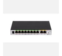 Hikvision Router Gigabit PoE+, 8 Porte, 2X WAN, Ideale per Access Point, Nero