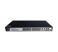 Hikvision Digital Technology DS-3E2528P(B) switch di rete Gestito Gigabit Ethernet (10/100/1000) Supporto Power over (PoE) Nero [DS-3E2528P(B)]