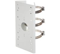 DS-1275ZJ-SUS ADATTATORE DA PALO HIKVISION IN ALLUMINIO BIANCO - DS-1275ZJ-SUS