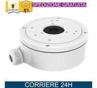 BOX POSTERIORE IN ALLUMINIO HIKVISION PER TELECAMERA DS-1280ZJ-S