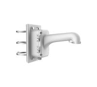 Hikvision DS-1604ZJ-BOX-POLE Staffa in alluminio con scatola di giunzione 10 kg per interni/esterni