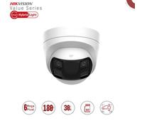 Hikvision DS-2CD1363G2P-LIUF/SL.Value Series Smart Hybrid Dome IP Dual lens 6Mpx Audio/strobe