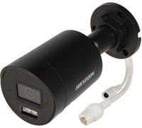 Hikvision DS-2CD2043G2-LI2U(2.8mm)(NERO) 4 MP Telecamera di Rete Bullet Fissa con Acusense e Luce Ibrida Intelligente