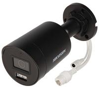 Hikvision DS-2CD2046G2H-IU(2.8mm)(eF)/BLACK Telecamera di rete Mini Bullet fissa da 4 MP alimentata da Darkfighter