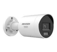 Hikvision DS-2CD2047G3-LI2UY(2,8 mm) Telecamera di rete Mini Bullet, 4 MP, ColorVu, luce ibrida intelligente, doppio audio, IP67, 2,8 mm