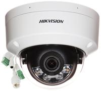 Hikvision DS-2CD2187G2H-LISU(2.8mm)(eF) Luce ibrida intelligente da 8 MP con telecamera di rete mini dome fissa ColorVu