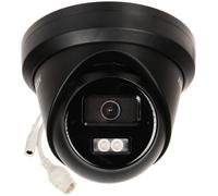 Hikvision DS-2CD2383G2-LI2U(2.8mm)(NERO) 8 MP telecamera di rete turret fissa con Acusense e luce ibrida intelligente