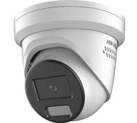 Hikvision DS-2CD2386G2H-IS2U/SL(2.8mm) 8 MP telecamera di rete turret fissa con AcuSense, luce stroboscopica e avviso acustico
