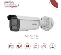 Hikvision DS-2CD2646G2HT-IZS2U/SL.ProSeries IP 4Mpx Audio/Allarme/strobo WDR 120db lente 2,8-12mm