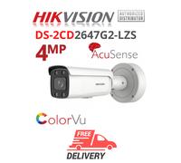 Hikvision DS-2CD2647G2-LZS F3.6-9 4 MP ColorVu Motorized Varifocal Bullet NUOVO