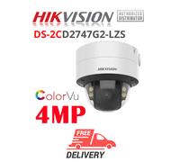 Hikvision DS-2CD2747G2-LZS 4 MP ColorVu Motorized Varifocal Dome F3.6-9 NUOVO