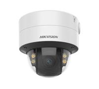 Hikvision DS-2CD2747G2T-LZS (2,8 - 12 mm)(C) - Telecamera di sorveglianza a cupola da 4 megapixel, fino a 40 m di illuminazione, fotocamera ColorVu con bordo colorato di notte con luce bianca