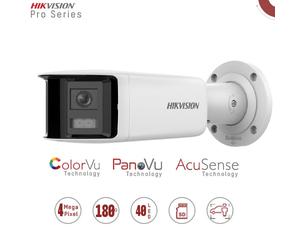Hikvision DS-2CD2T47G2P-LSU/SL.ProSeries IP Panoramic ColorVu 4MP ottica 2,8mm audio/strobo Ir 40m