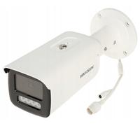 Hikvision DS-2CD2T63G2-LIS2U/SL 2.8mm PL 6 MP Acusense Strobe Light e Avviso Acustico & Telecamera di Rete Fissa a Luce Ibrida Intelligente Bullet