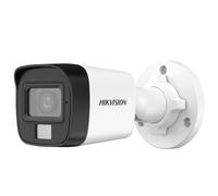 Hikvision DS-2CE16D0T-LPFS(2.8mm) 2MP Mini Bullet Camera con Audio e Luce Ibrida Intelligente Fissa