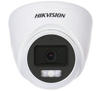 Hikvision DS-2CE78D0T-LFS(2.8mm) Telecamera Turret Fissa Audio con Luce Ibrida Intelligente 2MP