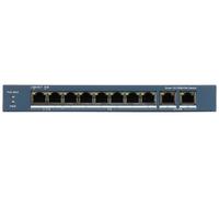 Switch Hikvision HiPoE Managed 8x PoE 2x Uplink RJ45 Blu