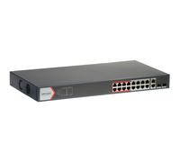 Hikvision DS-3E1318P-EI(B) Switch POE Smart Fast Ethernet a 16 porte