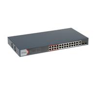 Hikvision DS-3E1326P-EI(B) Switch POE intelligente Fast Ethernet a 24 porte