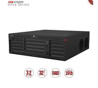 Hikvision DS-9632NI-M16.UltraSeries NVR 32 canali Raid IP 320Mbps,uscita 400Mbps,2HDMI/1VGA/ 2RJ45