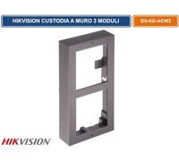 HIKVISION DS-KD-ACW2 CUSTODIA MONTAGGIO SUPERFICIALE A PARETE 2 MODULI.