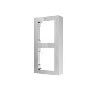 Hikvision DS-KD-ACW2/S.Videointercom KD8 Cassetta a parete completa di cornice Acciaio a due moduli