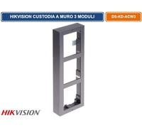 HIKVISION DS-KD-ACW3 CUSTODIA MONTAGGIO SUPERFICIALE A PARETE 3 MODULI