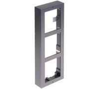 Hikvision Cornice da 3 moduli per videocitofono DS-KD-ACW3