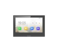 Hikvision DS-KH6351-WTE1(O-STD) sistema per video-citofono 17,8 cm (7") Nero [DS-KH6351-WTE1(O-STD)]