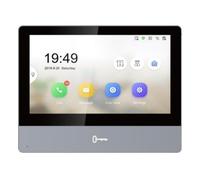 Hikvision DS-KH8350-WTE1/EU Citofono Wi-Fi/Ethernet touch IPS da 7" nero